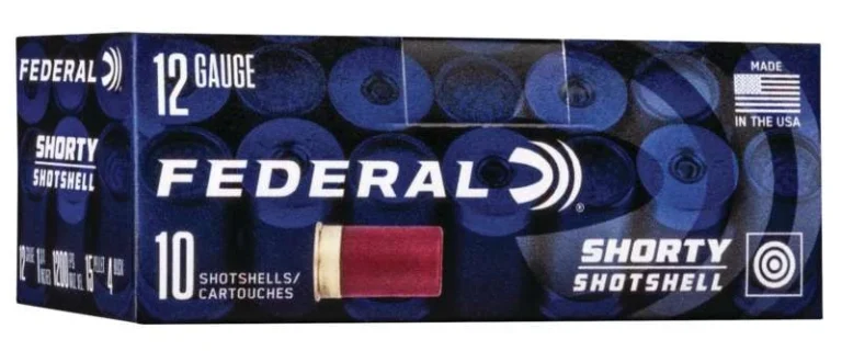 FEDERAL 12GA 1 3/4" 4 BUCK SHORTY SHOTSHELL  10 RD/BX 10 BX/CS
