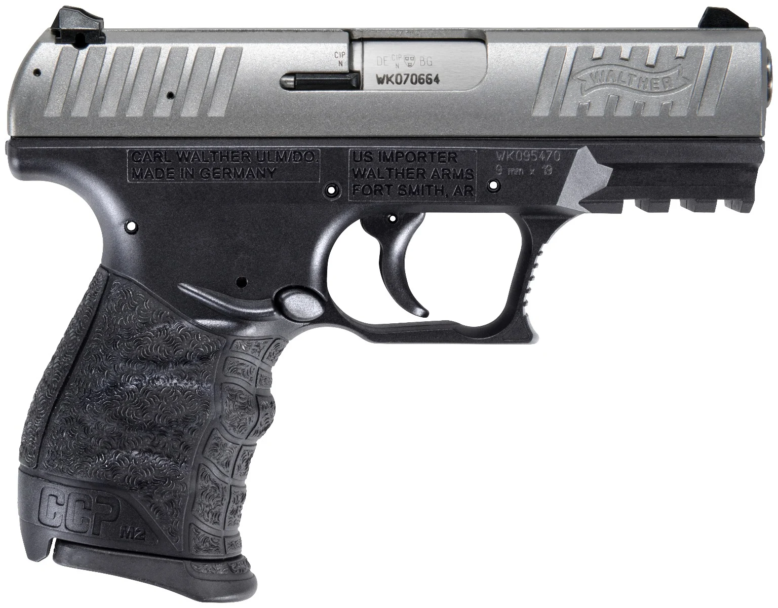 WAI CCP M2+ 9MM PST SS 8RD