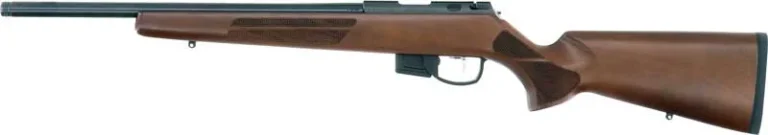 ANSCHUTZ 1761 HB 17HMR 18" TB - BLUED/WALNUT CLASSIC 2-STG