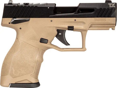 TAURUS TX-22 COMPACT 22LR 3.5" - ADJ. 10-SHOT FDE POLYMER