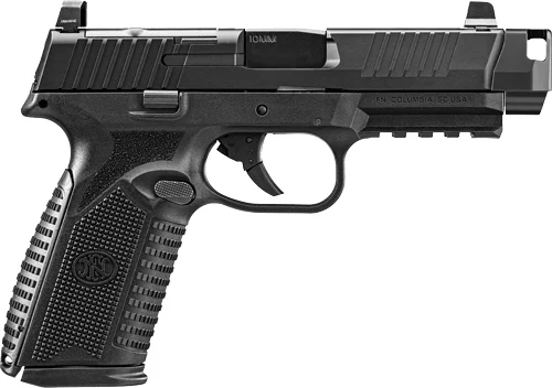 FN 510 MRD QD COMPENSATOR 10MM - NMS 2-10RD MAG BLACK