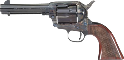CIMARRON ARIZONA RANGER 357 - SA 4.75" BBL CHECKERED WALNUT
