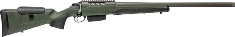 TIKKA T3X SUPER VARMINT 7MM RM - 23.7" HB GREEN/TUNG CERAKOTE