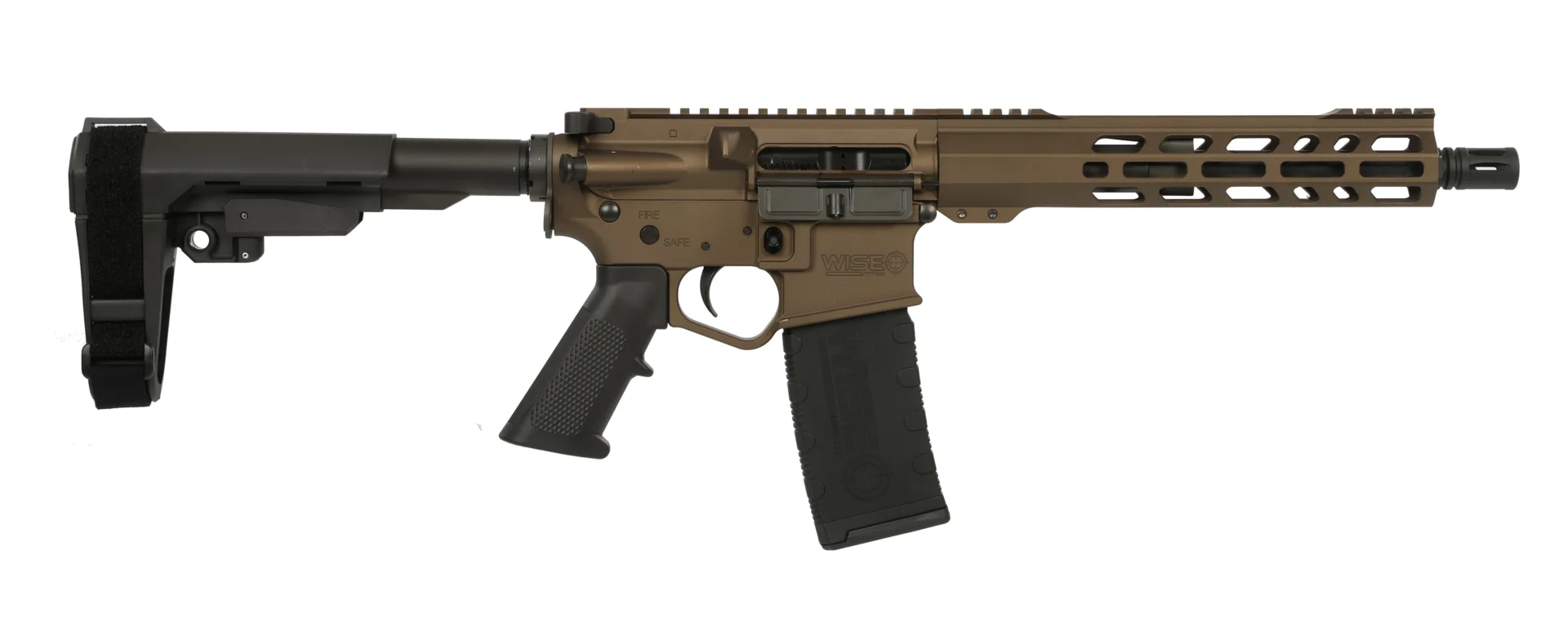 WISE ARMS WA-15B 5.56MM BRZ 10.5" SBA3